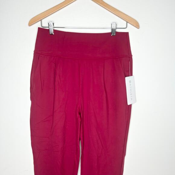 NWT Athleta Elation Pants Burgundy - Picture 3 of 5